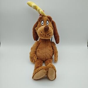 Dr Seuss Max Dog Plush Grinch Aurora Christmas Antler